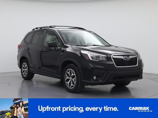 Black 2021 Subaru Forester Premium