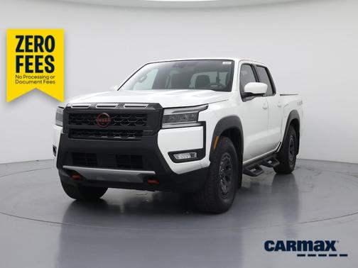 White 2025 Nissan Frontier PRO-X