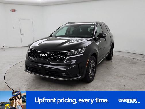 Black 2024 Kia Sorento Hybrid EX