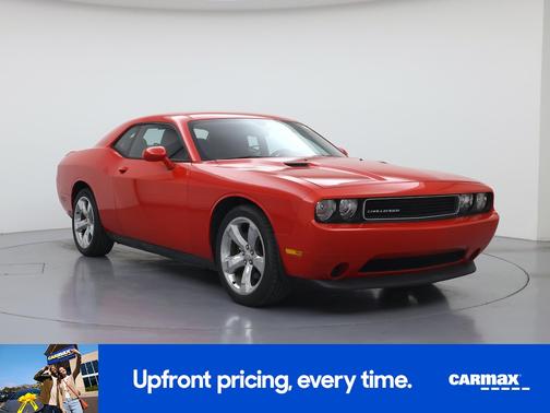 Red 2014 Dodge Challenger SXT