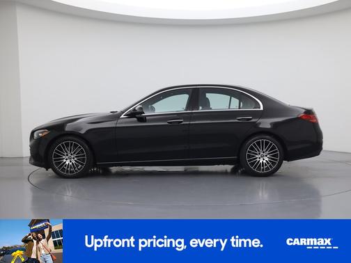 Black 2025 Mercedes-Benz C-Class