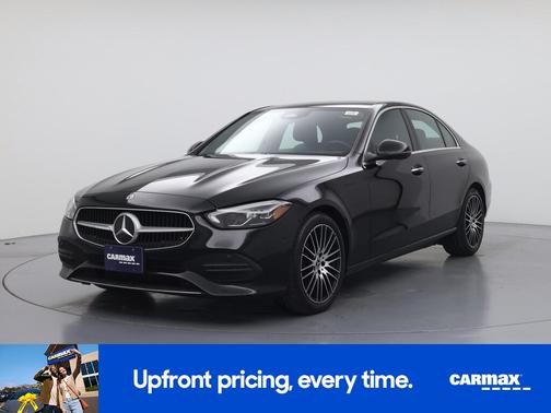 Black 2025 Mercedes-Benz C-Class