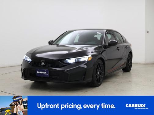 Black 2025 Honda Civic Sport