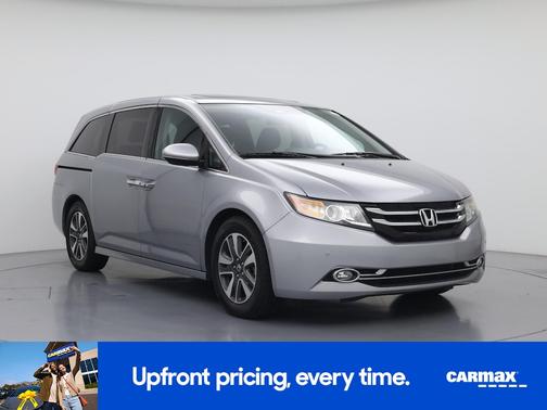 Silver 2017 Honda Odyssey Touring Elite