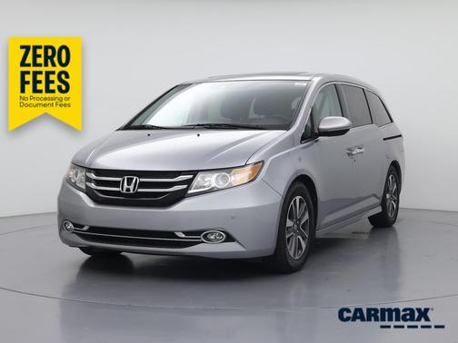 Silver 2017 Honda Odyssey Touring Elite