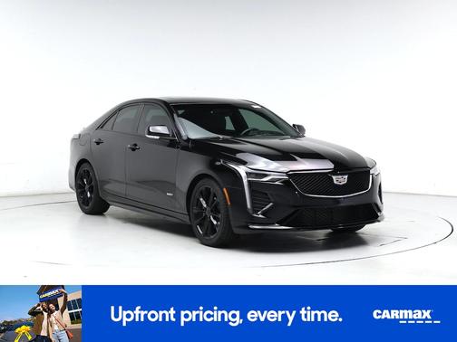 Black 2020 Cadillac CT4 V