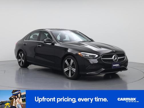Black 2025 Mercedes-Benz C-Class