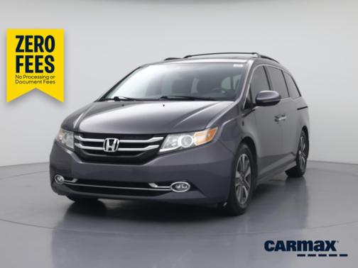 Gray 2016 Honda Odyssey Touring Elite