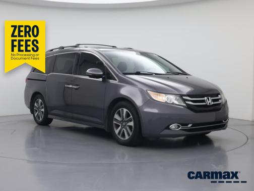 Gray 2016 Honda Odyssey Touring Elite