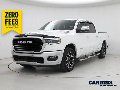 White 2025 RAM 1500 Laramie