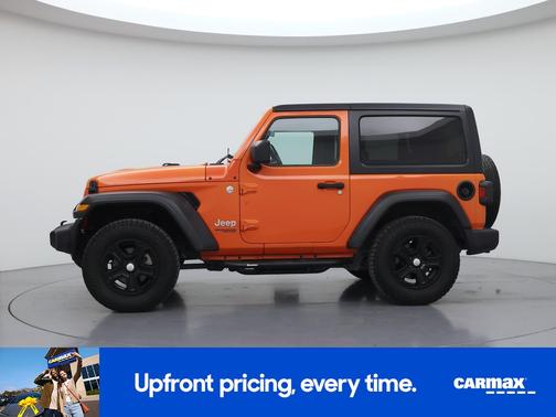 Orange 2020 Jeep Wrangler Sport S