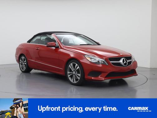 Red 2017 Mercedes-Benz E-Class