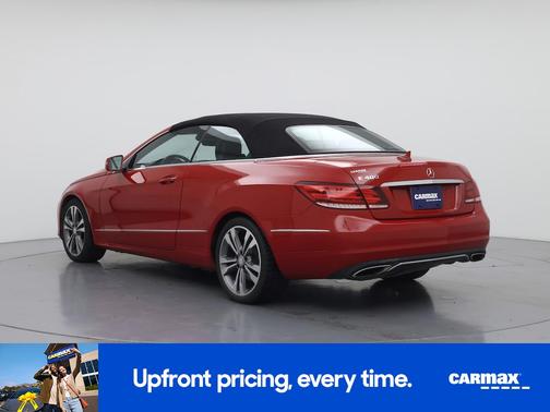 Red 2017 Mercedes-Benz E-Class