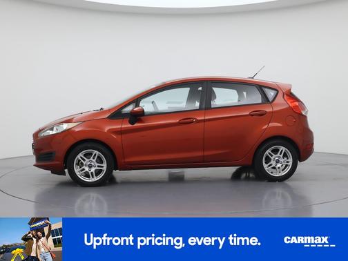 Orange 2018 Ford Fiesta SE