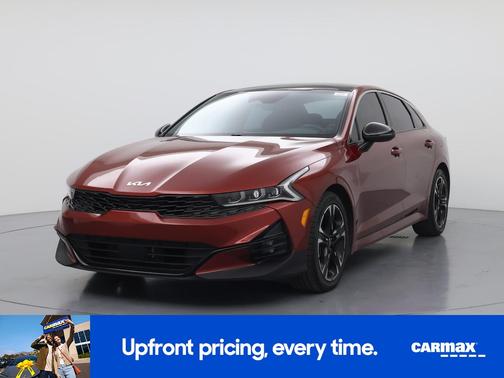 Red 2022 Kia K5 GT-Line