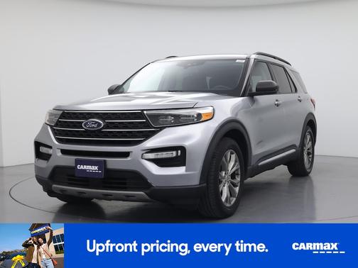 Silver 2022 Ford Explorer XLT