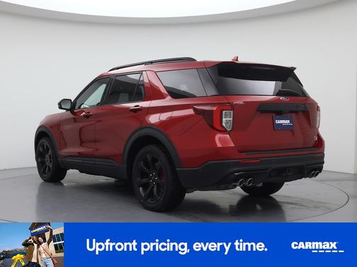 Red 2020 Ford Explorer ST