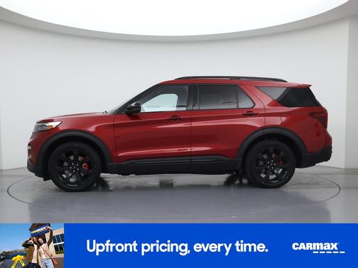 Red 2020 Ford Explorer ST