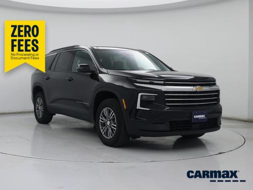 Black 2025 Chevrolet Traverse LT