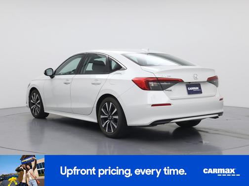 White 2023 Honda Civic EX