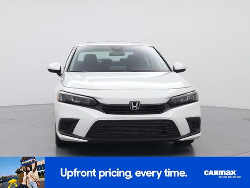 White 2023 Honda Civic EX