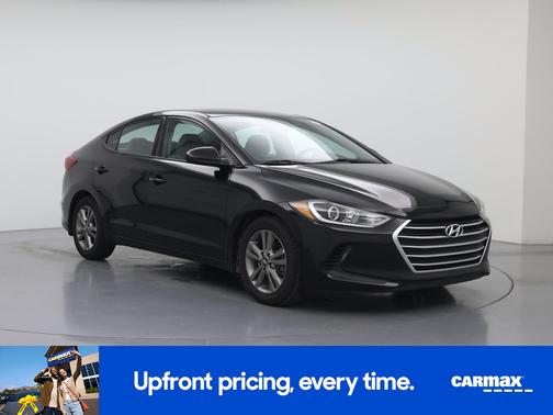 Black 2018 Hyundai ELANTRA SEL