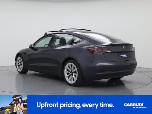Blue 2022 Tesla Model 3