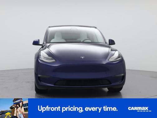 Blue 2021 Tesla Model Y Long Range