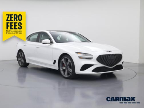 White 2024 Genesis G70 Sport Advanced