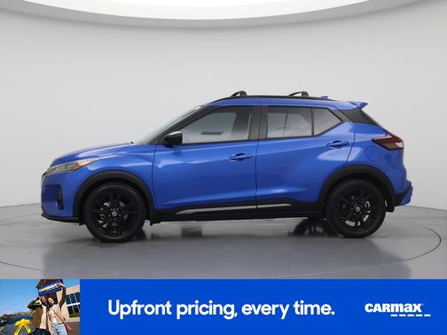 Blue 2021 Nissan Kicks SR