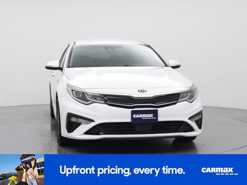 White 2020 Kia Optima Hybrid EX