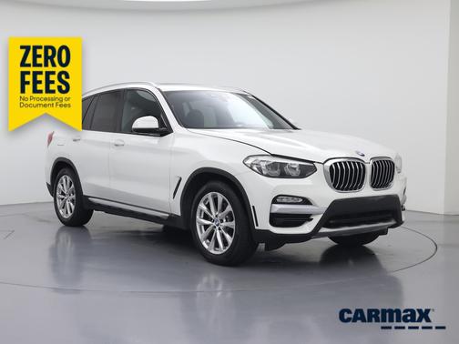 White 2019 BMW X3 sDrive30i