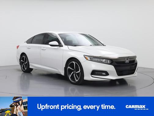 White 2019 Honda Accord Sport