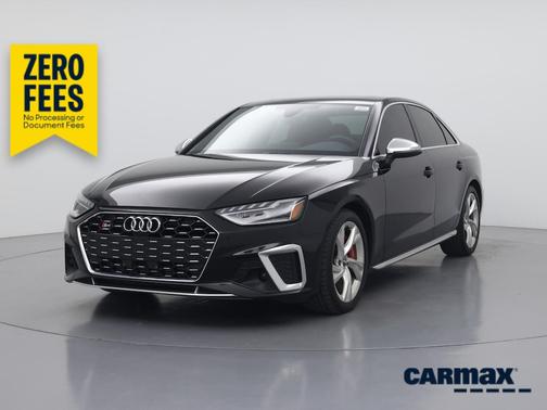 Black 2020 Audi S4 Premium Plus