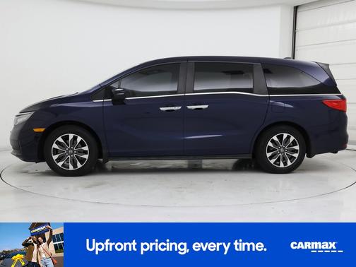 Blue 2022 Honda Odyssey EX-L