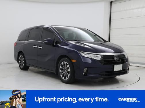 Blue 2022 Honda Odyssey EX-L