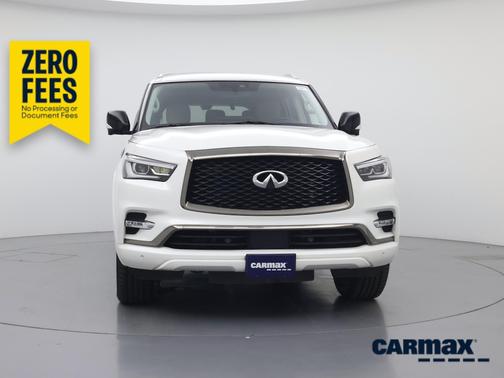 White 2023 INFINITI QX80 Premium Select