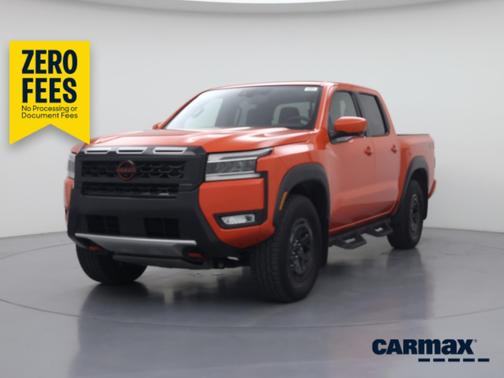 Orange 2025 Nissan Frontier PRO-4X