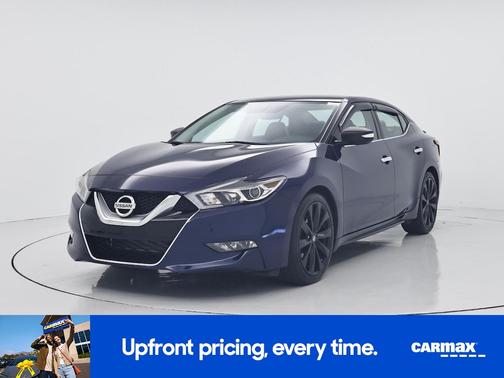 Blue 2017 Nissan Maxima SR