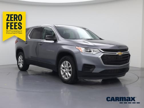 Gray 2021 Chevrolet Traverse LS