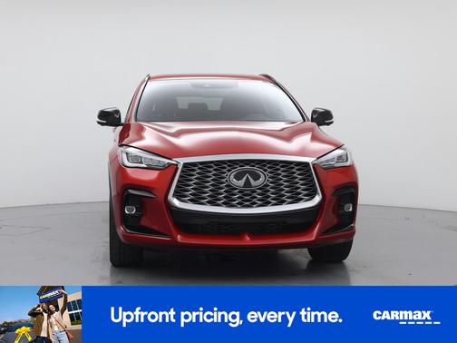 Red 2023 INFINITI QX55 Essential