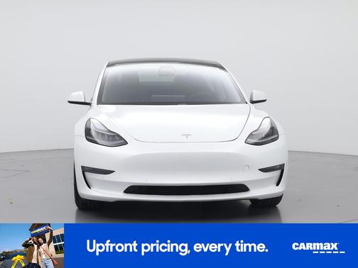 White 2021 Tesla Model 3 Long Range