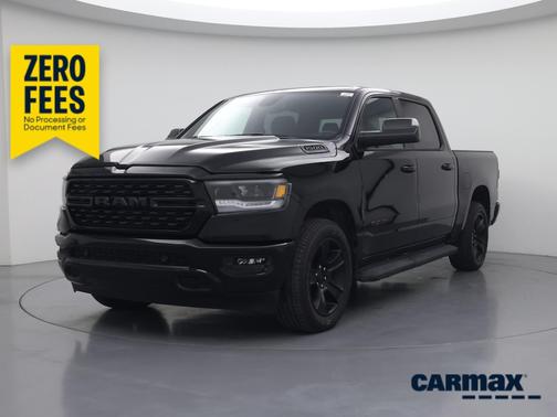 Black 2023 RAM 1500 Bighorn