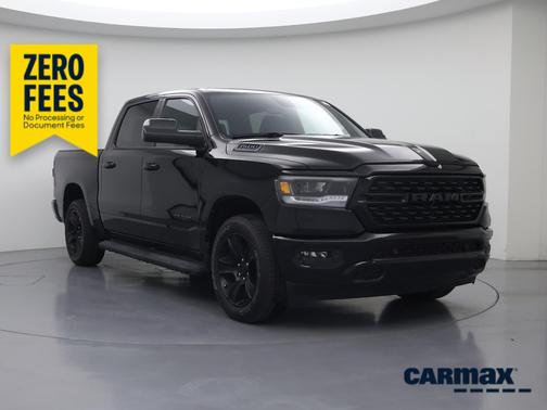 Black 2023 RAM 1500 Bighorn