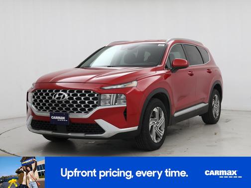 Red 2021 Hyundai SANTA FE SEL