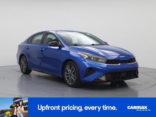 Blue 2022 Kia Forte GT-Line