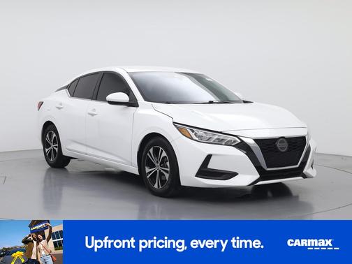 White 2023 Nissan Sentra SV