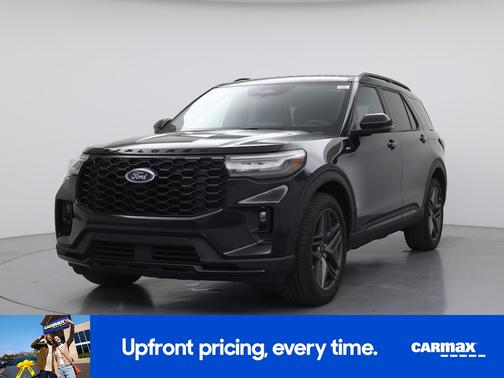 Black 2025 Ford Explorer ST-Line