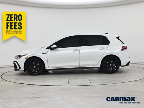 White 2022 Volkswagen Golf GTI SE