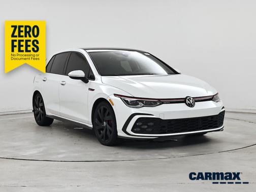 White 2022 Volkswagen Golf GTI SE